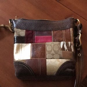 Coach patchwork crossbody